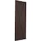 Ekena Millwork True Fit PVC Single X-Board Farmhouse Fixed Mount Shutters, Raisin Brown, 12W x 32H, PR TFP001FH12X032TB - alternate 5